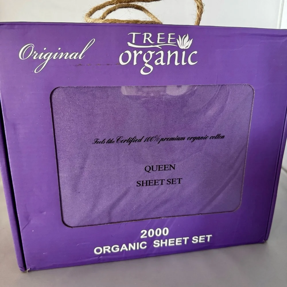 QUEEN Sheet Set - Solid Purple - NEW! - Picture 2 of 6